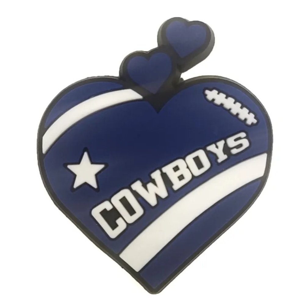 Dallas Cowboy Croc Charms